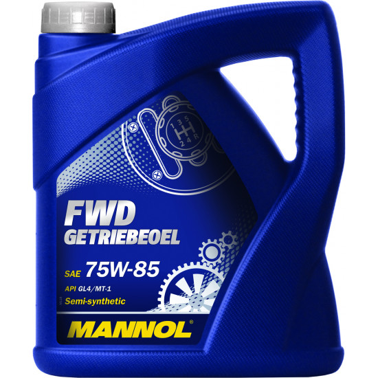 Масло Трансмиссионное 75w85 GL4 4л Mannol FWD п/с Масло Трансмиссионное 75w85 GL4 4л Mannol FWD п/с